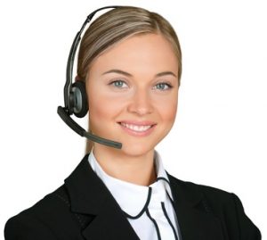 Mujer con auriculares